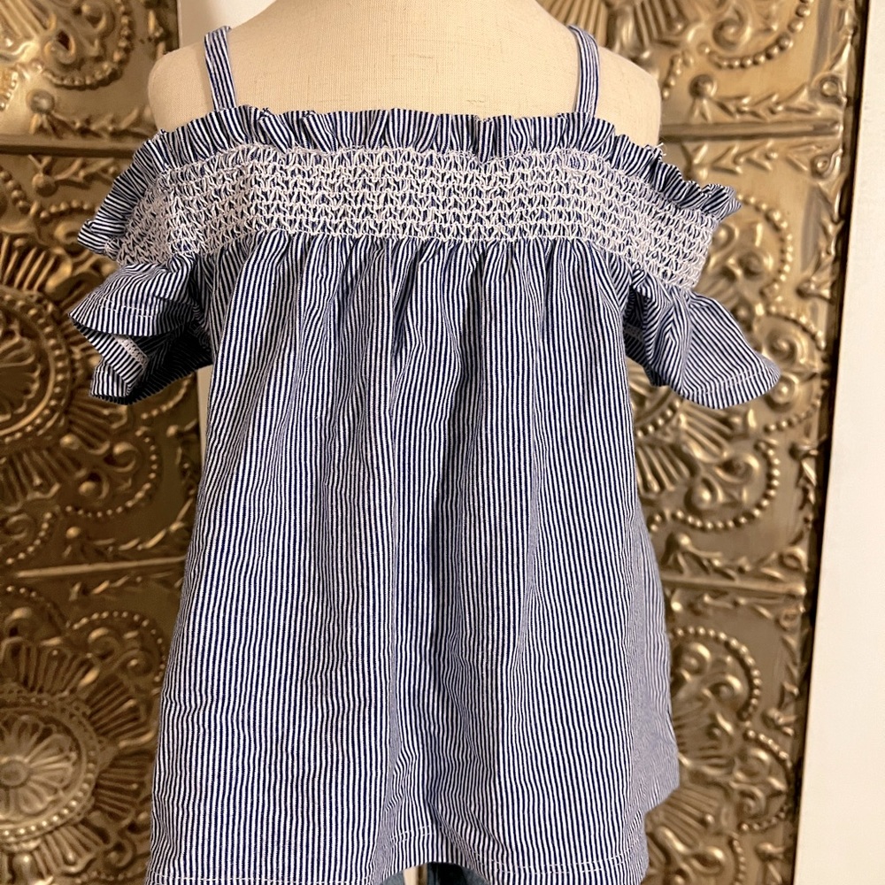 Janie and Jack, off the shoulder top, size 3
